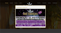 Desktop Screenshot of belleventus.com.br